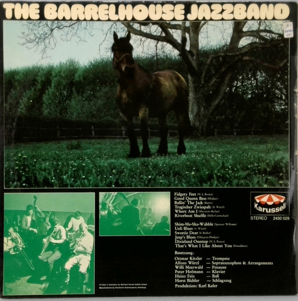 The Barrelhouse Jazzband <BR>Self Titled