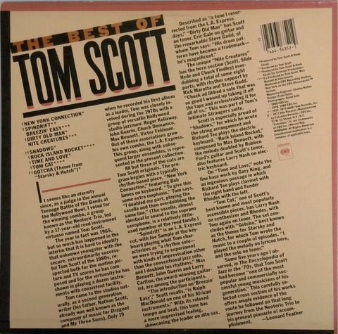 TOM SCOTT <BR>THE BEST OF TOM SCOTT