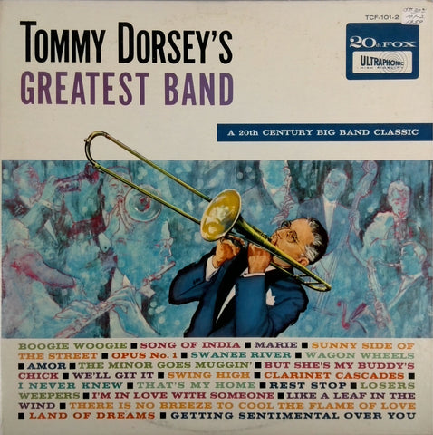 TOMMY DORSEY <BR>TOMMY DORSEY'S GREATEST BAND