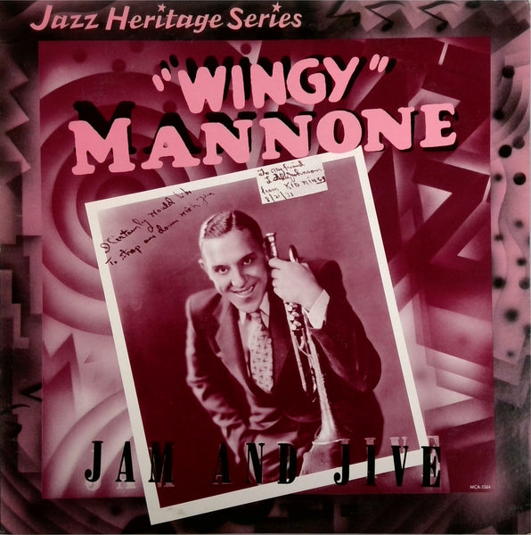WINGY MANONE <BR>"JAM AND JIVE"