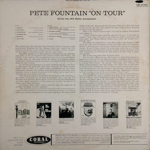 PETE FOUNTAIN <BR>ON TOUR