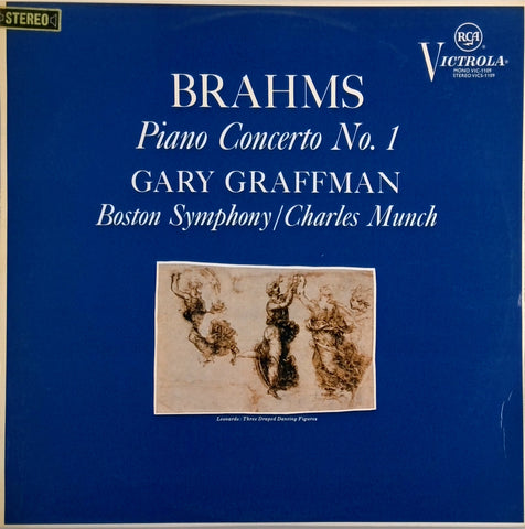 BRAHMS <BR>GARY GRAFFMAN / BOSTON SYMPHONY / CHARLES MUNCH <BR>PIANO CONCERTO NO. 1