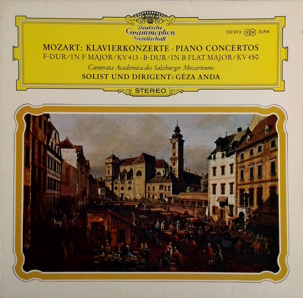 Mozart, Geza Anda <br>Konzert fUr Klavier und Orchester Nr. 15 B-dur KV 450