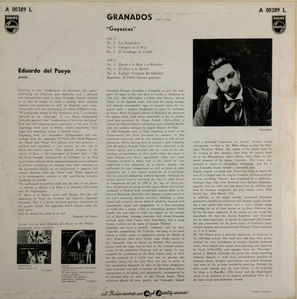 E. GRANADOS <BR>GYESCAS