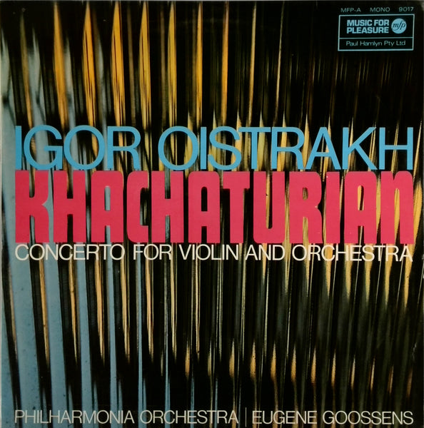 KHACHATURIAN <BR>CONCERTO FOR VIOLIN AND ORCHESTRA