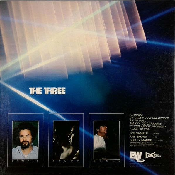 JOE SAMPLE, RAY BROWN, SHELLY MANNE <BR>THE THREE