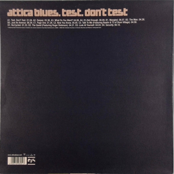 Attica Blues <br>Test. Don't Test