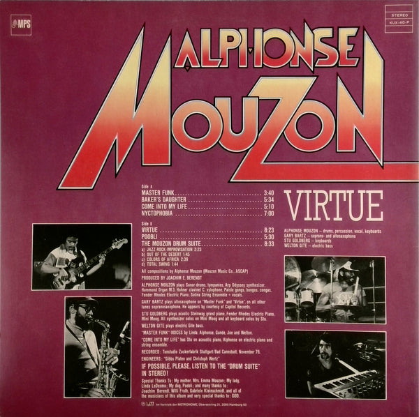Alphonse Mouzon <br>Virtue